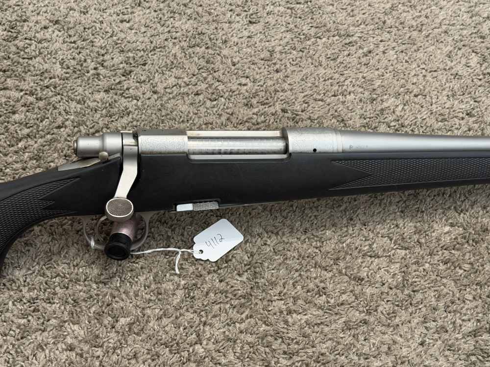 Remington 700 BDL engraved dm 270 Win stainless SS 24” used 2000-img-2