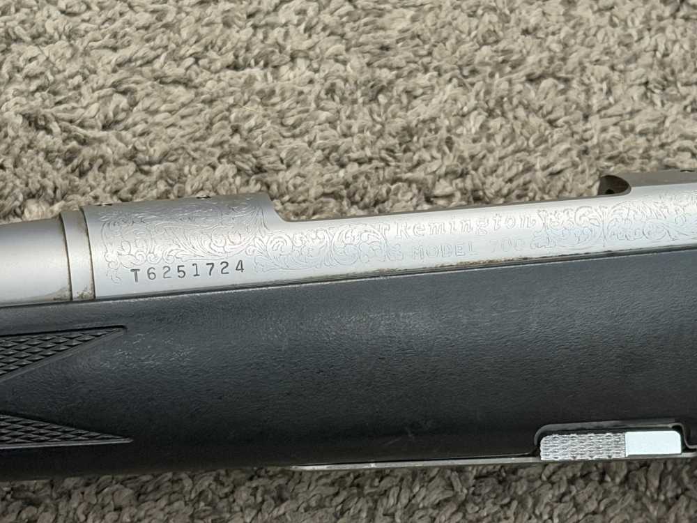 Remington 700 BDL engraved dm 270 Win stainless SS 24” used 2000-img-8