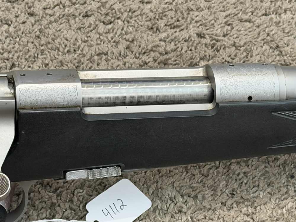 Remington 700 BDL engraved dm 270 Win stainless SS 24” used 2000-img-3