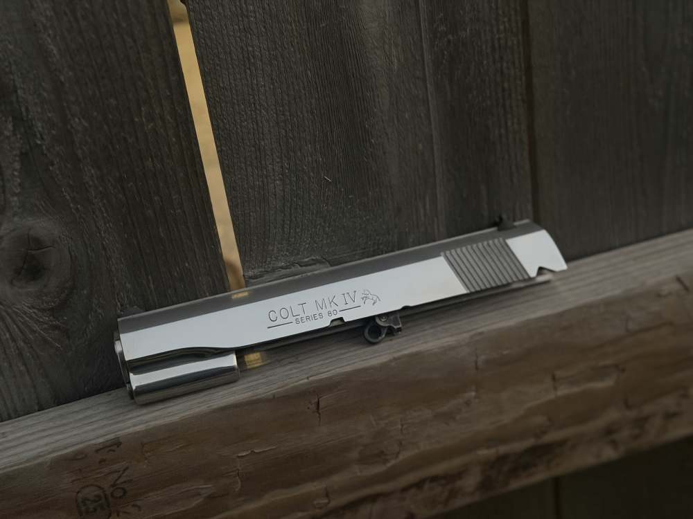 Factory Colt 1911 38 Super Enhanced Slide Barrel Government Series Upper ak-img-10