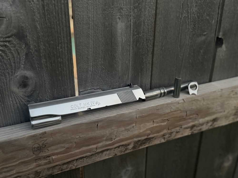 Factory Colt 1911 38 Super Enhanced Slide Barrel Government Series Upper ak-img-8