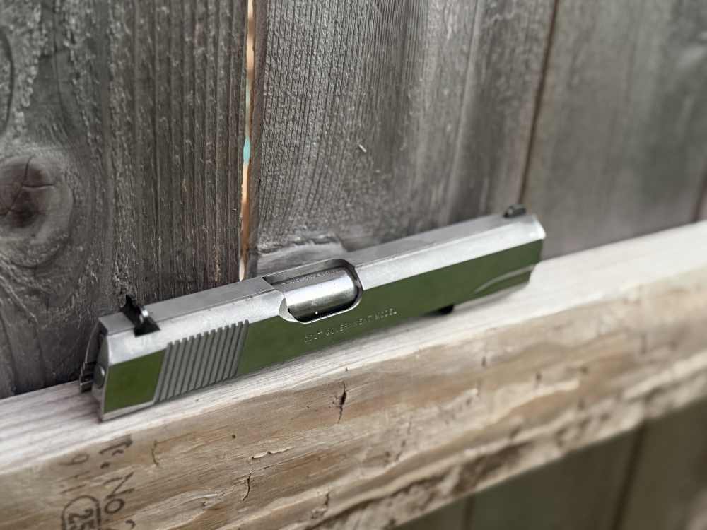 Factory Colt 1911 38 Super Enhanced Slide Barrel Government Series Upper ak-img-4