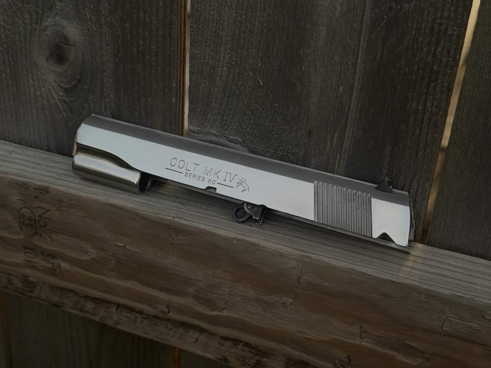 Factory Colt 1911 38 Super Enhanced Slide Barrel Government Series Upper ak-img-11