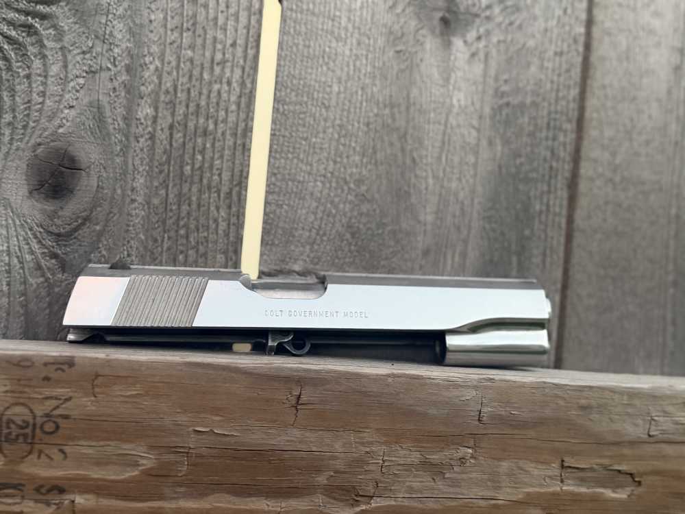 Factory Colt 1911 38 Super Enhanced Slide Barrel Government Series Upper ak-img-2