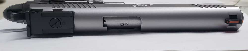 Kimber Stainless Target II 10mm 5in barrel stainless CA LEGAL 3200107CA-img-4