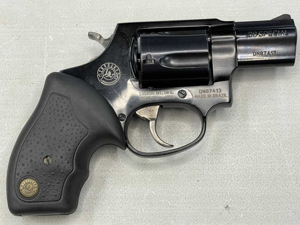 Taurus 85 Ultra Lite .38 special snub nose 2" dark gloss blue -img-0