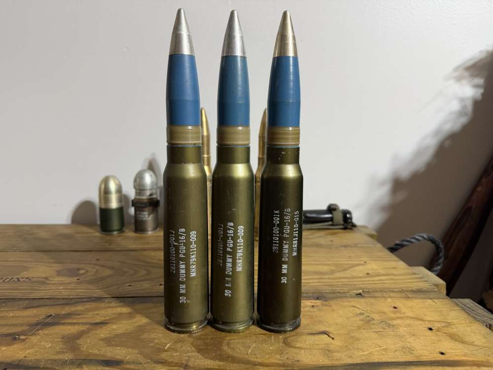 Inert 30mm Dummy Round-img-0