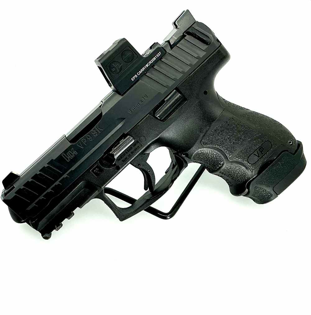 Heckler & Koch VP9SK w/ EPS Carry, Trijicon night sights, 3 mags, HK Case-img-0