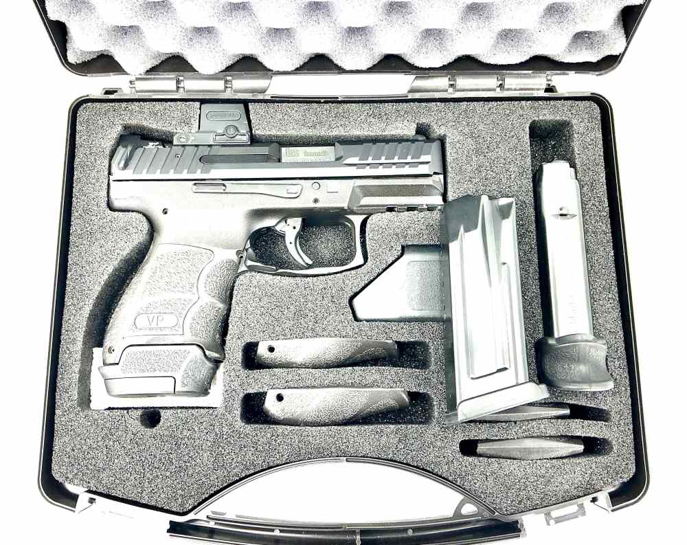 Heckler & Koch VP9SK w/ EPS Carry, Trijicon night sights, 3 mags, HK Case-img-3