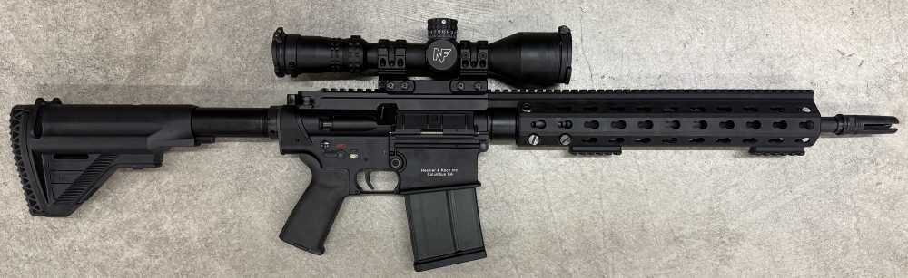 Heckler and Koch MR762 A1 & Nightforce NX8 2.5-20x50FL Spuhr Mount  7.62x51-img-0