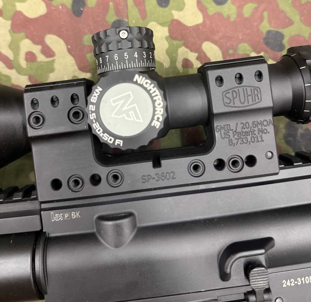 Heckler and Koch MR762 A1 & Nightforce NX8 2.5-20x50FL Spuhr Mount  7.62x51-img-6