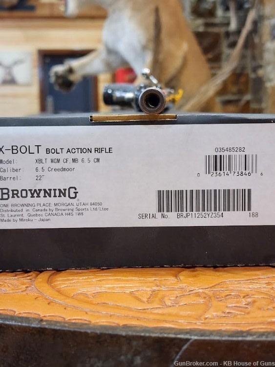 BROWNING  X-BOLT  WHITE GOLD MEDALLION 6.5 CREEDMOOR-img-0