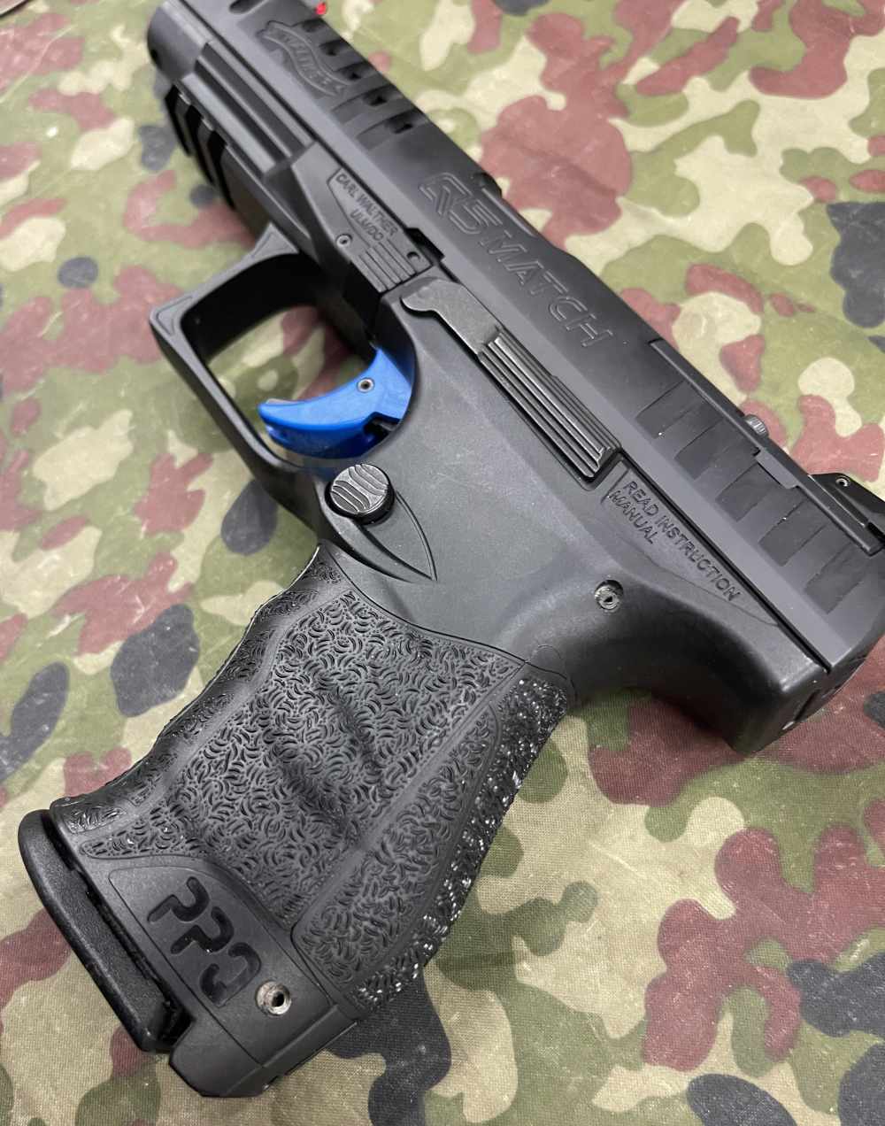 LNIB Walther PPQ Q5 Match 9mm Optics Ready Pistol w/ 4 mags Box, Etc-img-11