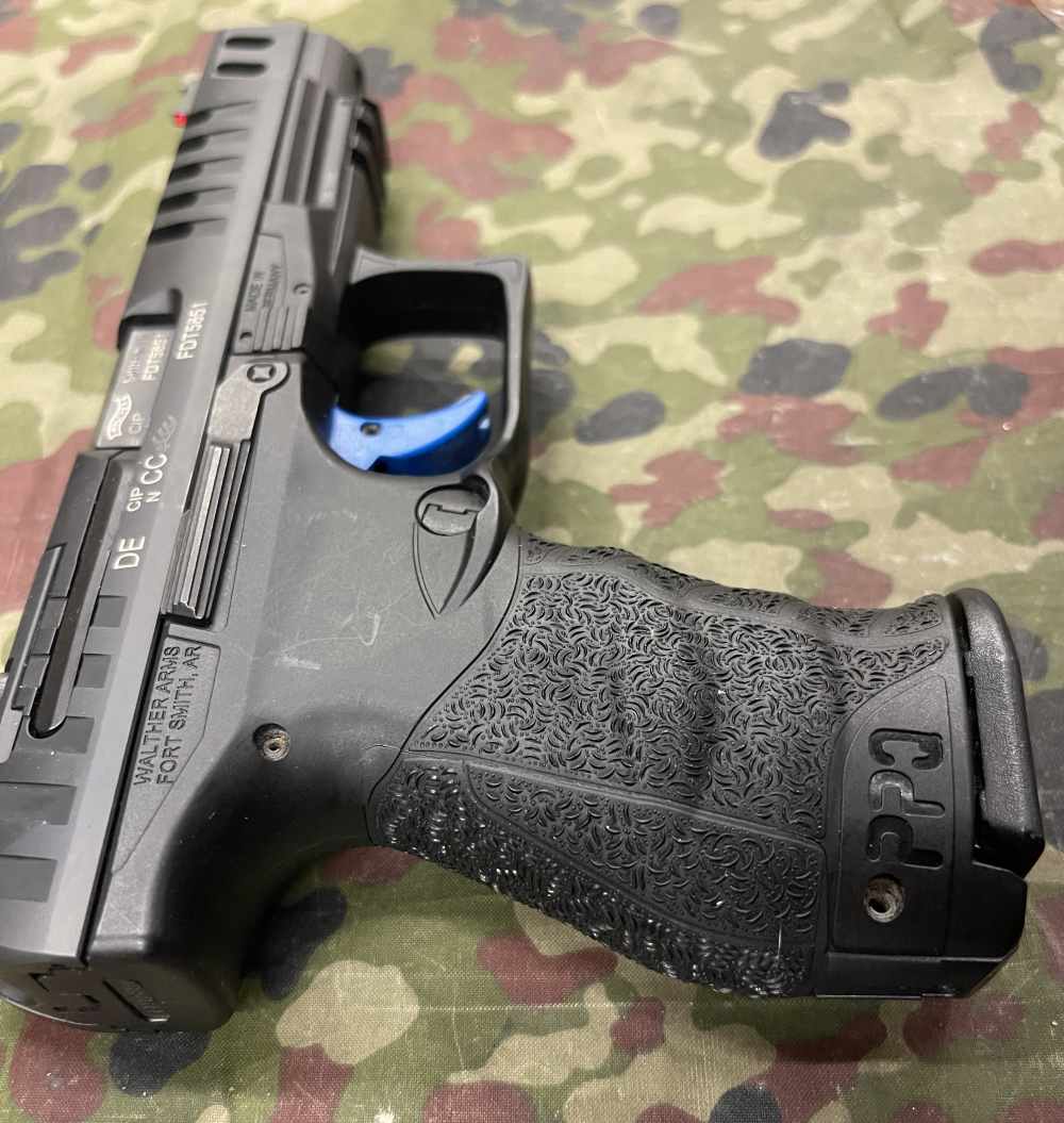 LNIB Walther PPQ Q5 Match 9mm Optics Ready Pistol w/ 4 mags Box, Etc-img-6