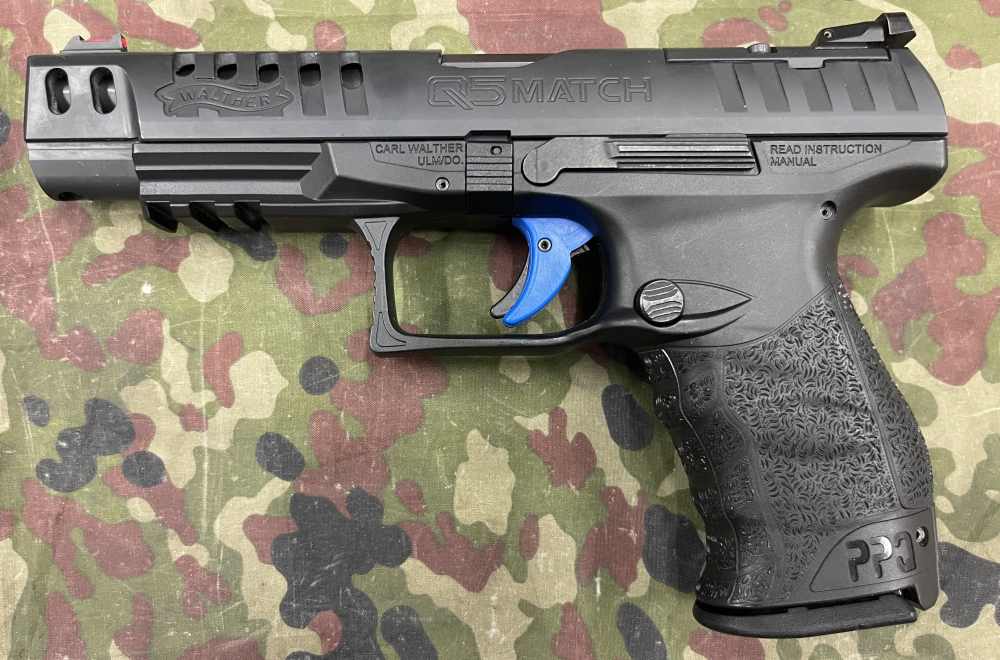LNIB Walther PPQ Q5 Match 9mm Optics Ready Pistol w/ 4 mags Box, Etc-img-4