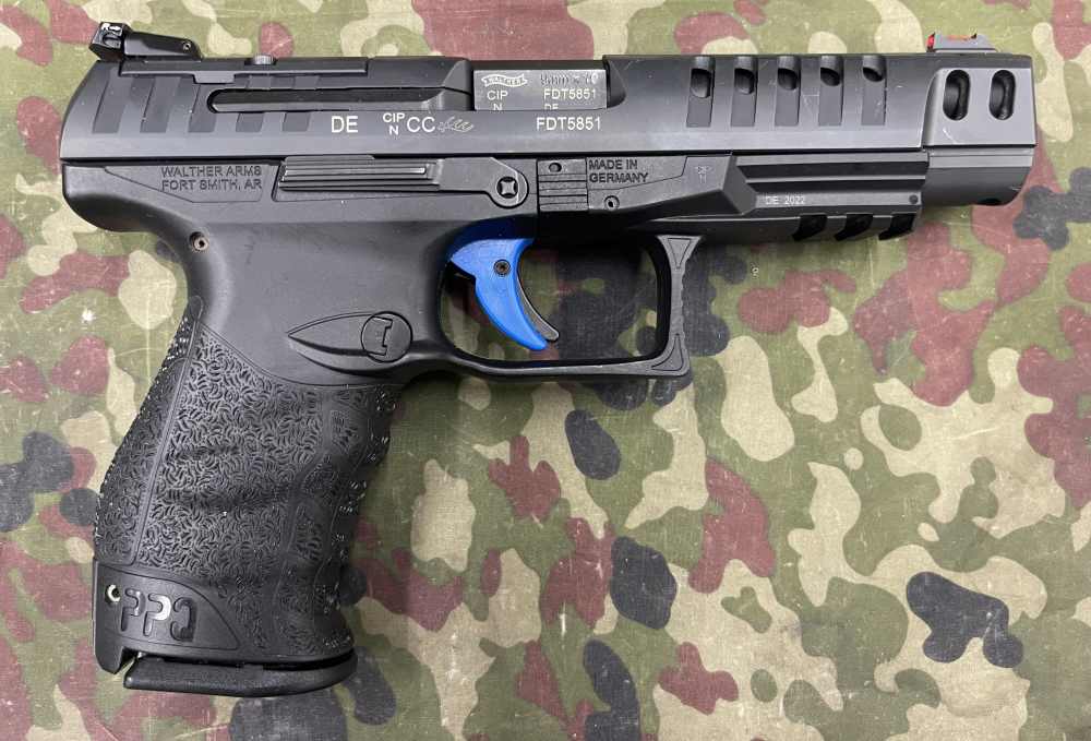LNIB Walther PPQ Q5 Match 9mm Optics Ready Pistol w/ 4 mags Box, Etc-img-5
