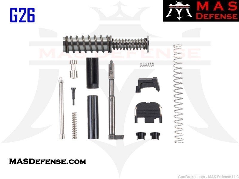 MAS DEFENSE 9MM GLOCK 26 GEN 3-4 FITMENT - SLIDE PARTS KIT-img-0