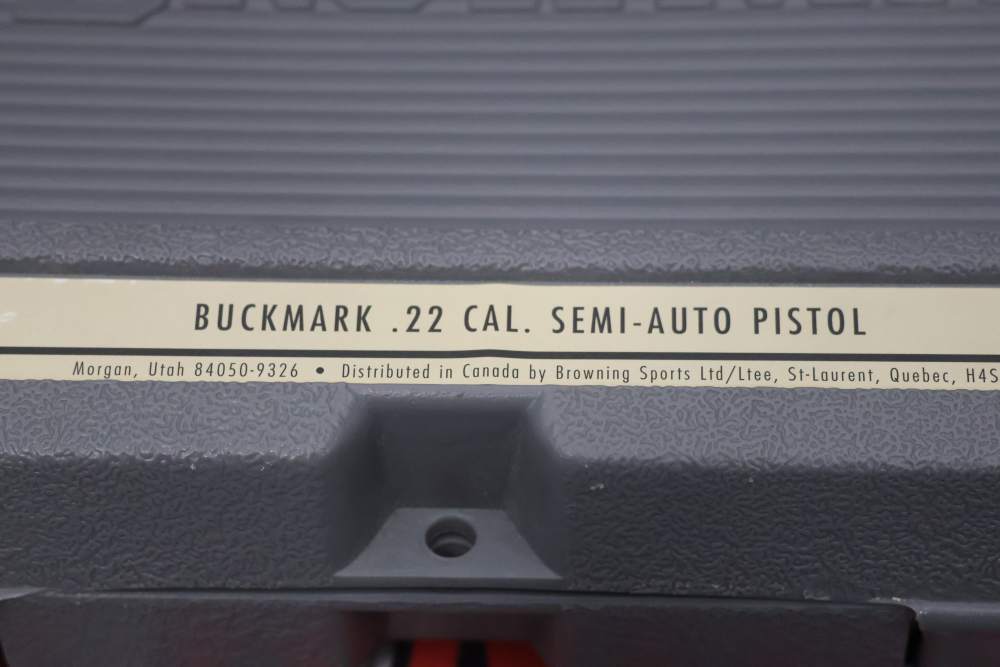 Browning Buck Mark Pistol .22LR 5.75" w/ Case - 10rds - -img-8
