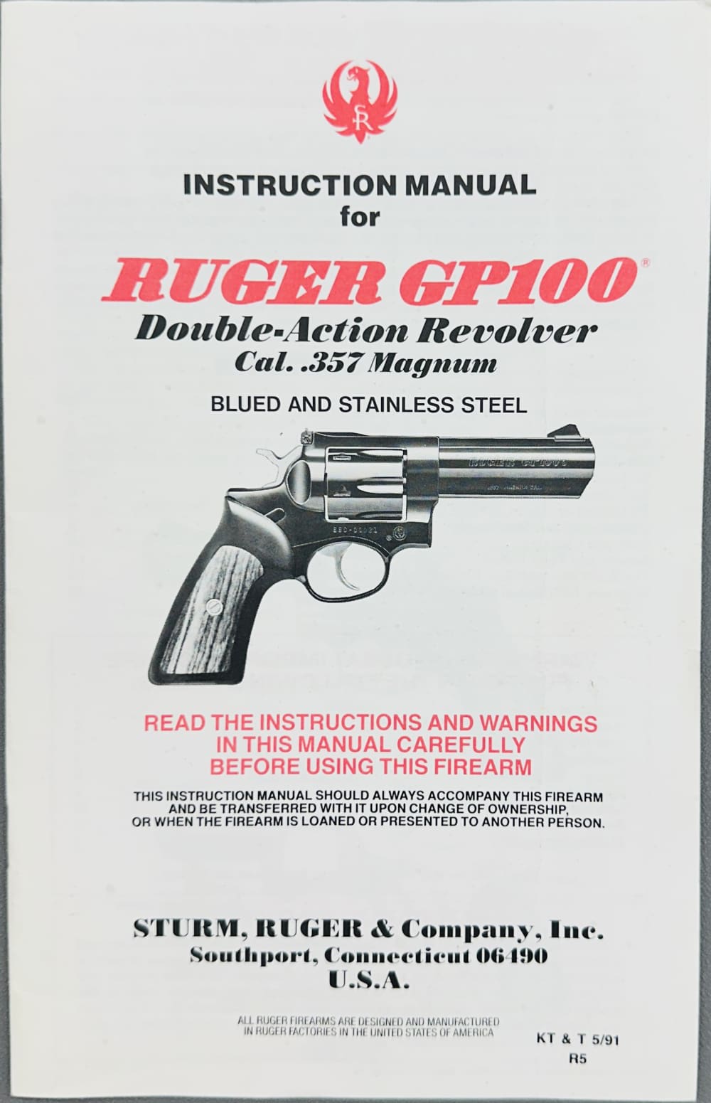 Ruger GP100 (0705) - .357 Mag (Mfg. 1995) - 4" SS Bbl. - LNIB - No Res-img-12