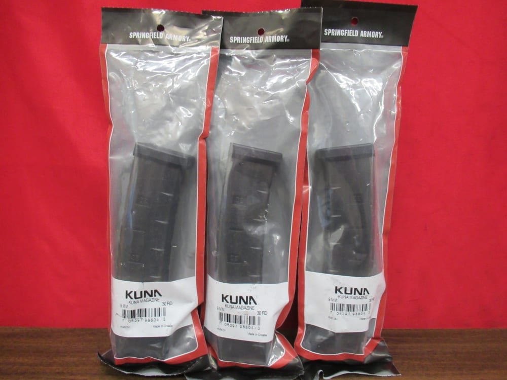 3 Factory Springfield Kuna 30rds 9mm Magazines Mags Clips-img-0
