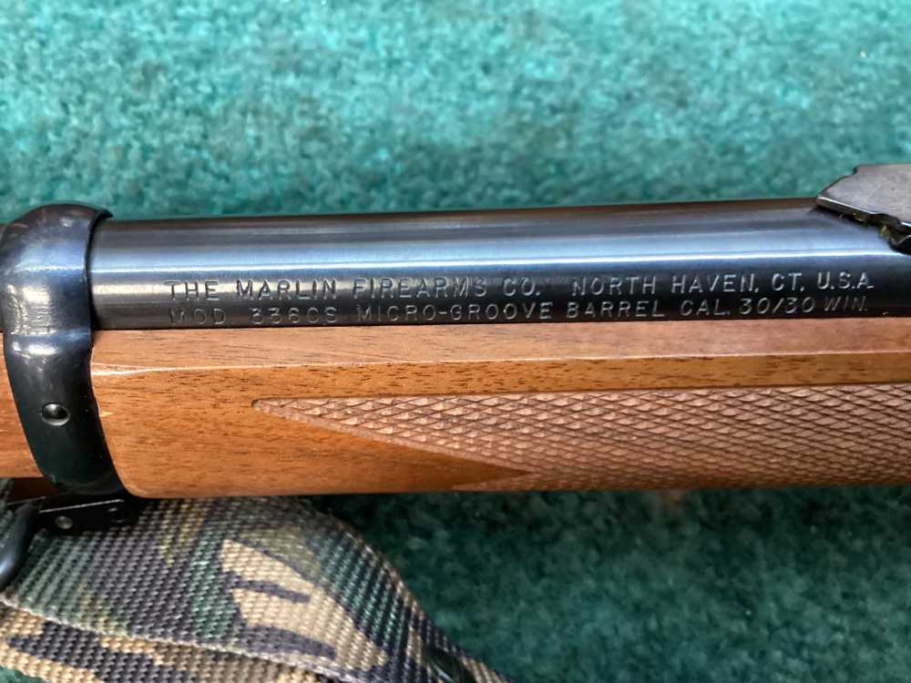 Pre-owned Marlin 336 CS lever action  w/ scope in .30-30-img-19