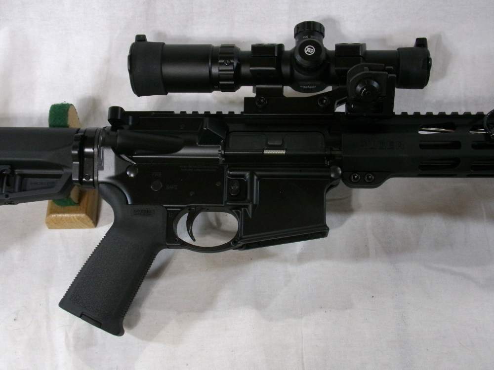 Ruger AR556 5.56 w/Truglo Optic, Canted Iron Sights+Surefire Flashlight-img-3
