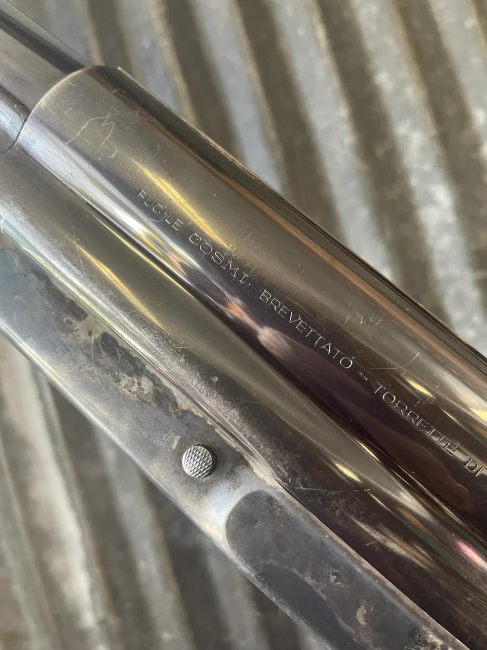 Exceptional 1950’s Cosmi Brevettato Special-Order 12 Gauge-Three Barrel Set-img-11