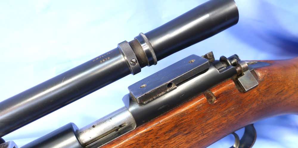 Winchester 52 22LR Target Rifle w/JW Fecker Scope, Case, Marbles Sight 1938-img-21