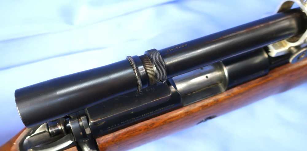 Winchester 52 22LR Target Rifle w/JW Fecker Scope, Case, Marbles Sight 1938-img-7