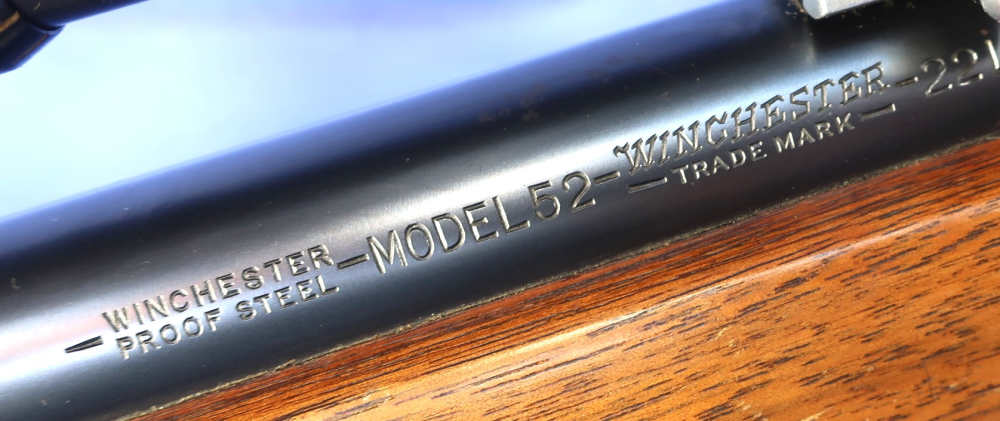 Winchester 52 22LR Target Rifle w/JW Fecker Scope, Case, Marbles Sight 1938-img-25
