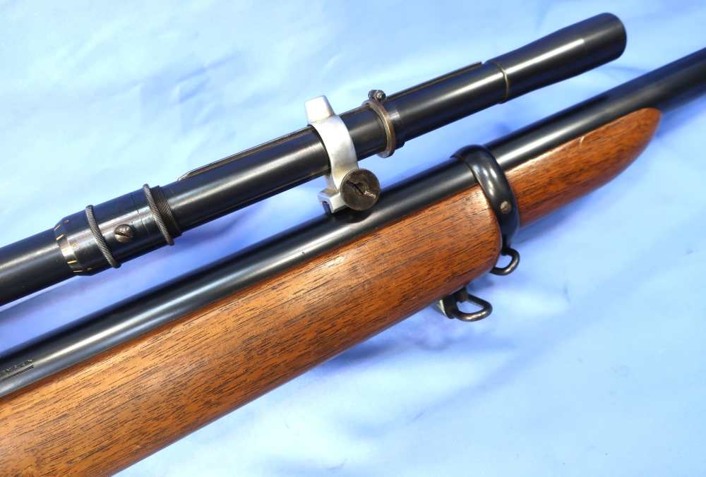 Winchester 52 22LR Target Rifle w/JW Fecker Scope, Case, Marbles Sight 1938-img-6