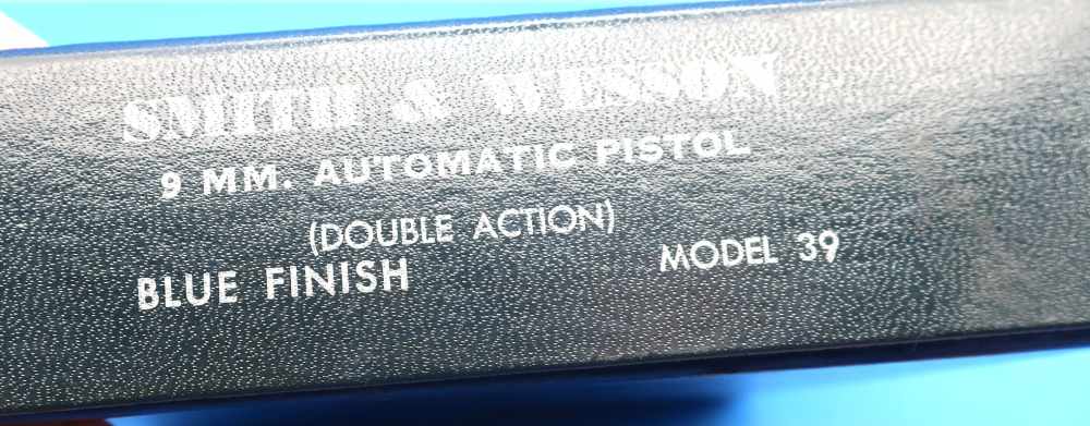 Smith & Wesson Model 39 No Dash 9mm Late 1960's C&R-img-10
