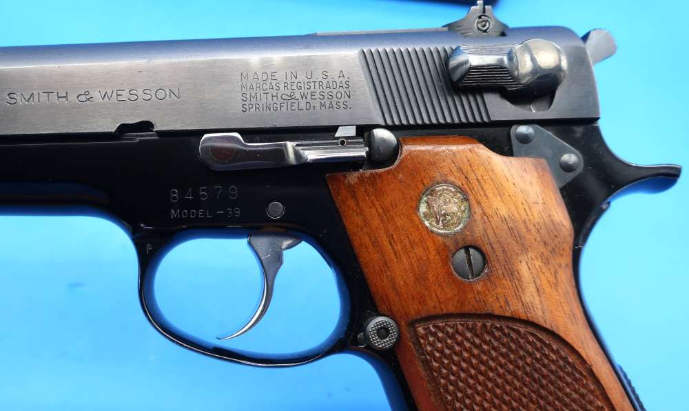 Smith & Wesson Model 39 No Dash 9mm Late 1960's C&R-img-7