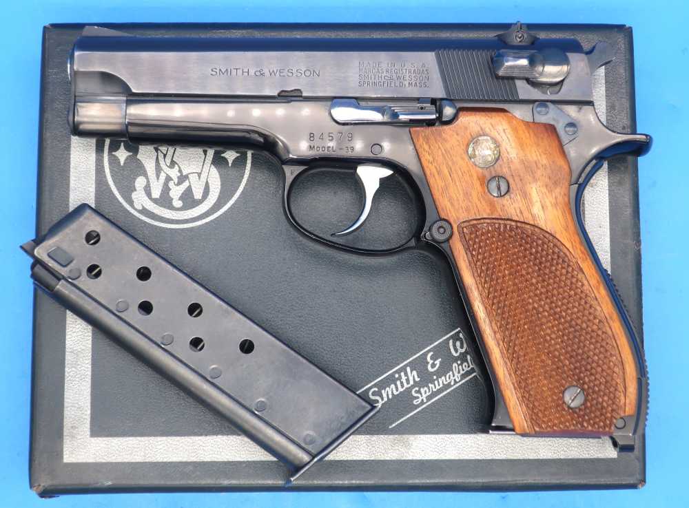 Smith & Wesson Model 39 No Dash 9mm Late 1960's C&R-img-1