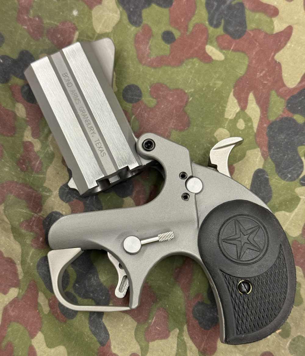 Bond Arms 9mm Roughneck Derringer 2 Shot Hide-a-Pistol w/Box, etc Looks New-img-6
