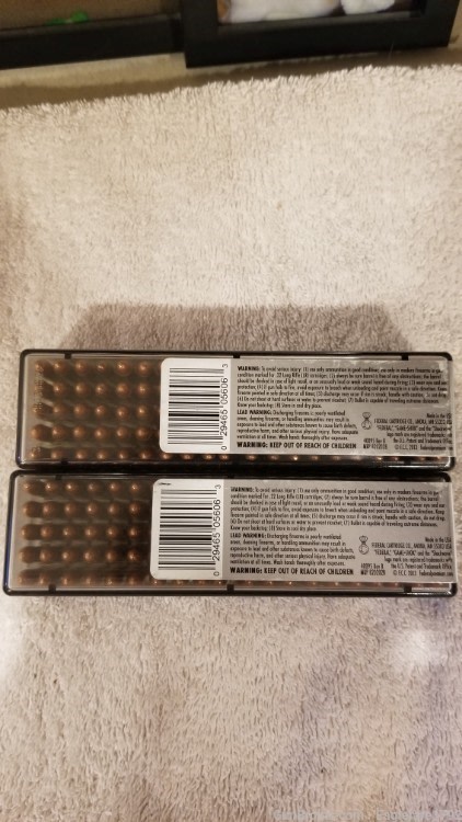 FEDERAL Game Shok 22lr ammo  2 boxes of 100.-img-2
