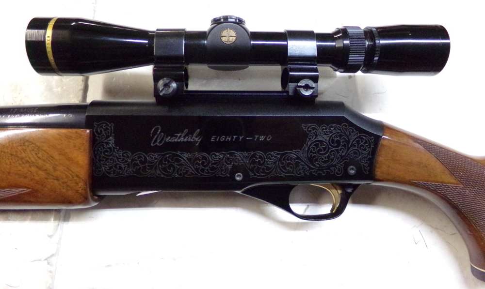 Used Weatherby Eighty-Two Shotgun in 12ga with 22" smooth-bore rifle barrel-img-2