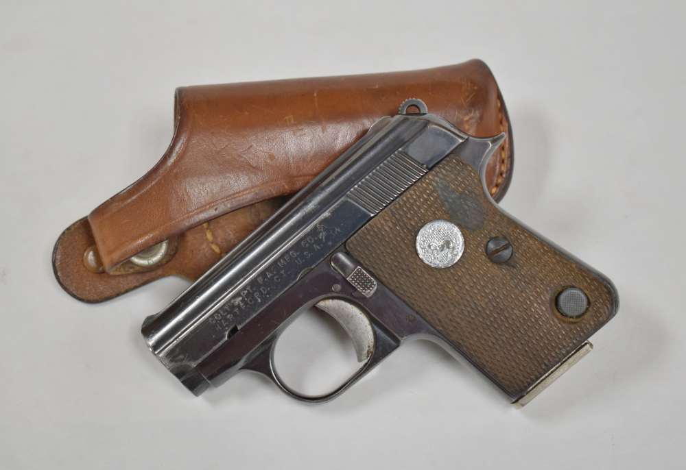 1973 Colt Junior Colt 2.25” Vest Pocket .25 ACP RARE PENNY SALE NR 25ACP -img-0