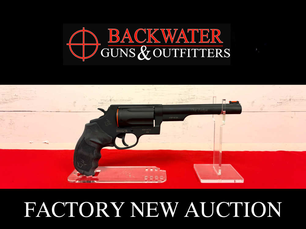 Factory New Taurus Judge 45 Colt/410 6.5'' Black Revolver No Reserve!-img-0