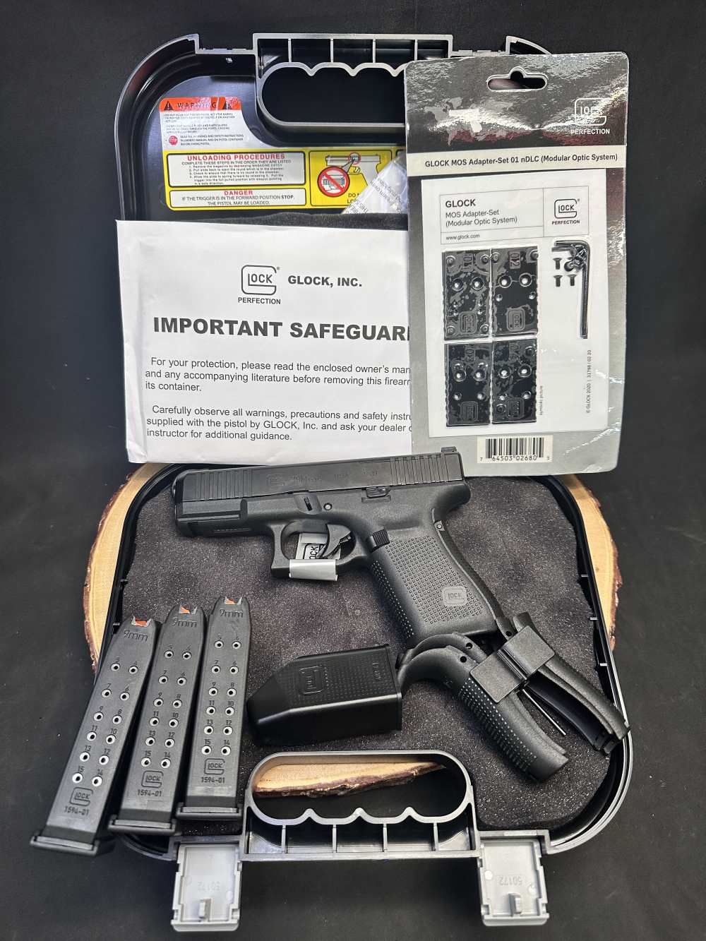 Glock 19M MOS 9mm RARE ATF FBI Service Pistol NEW IN BOX Layaway Available -img-3