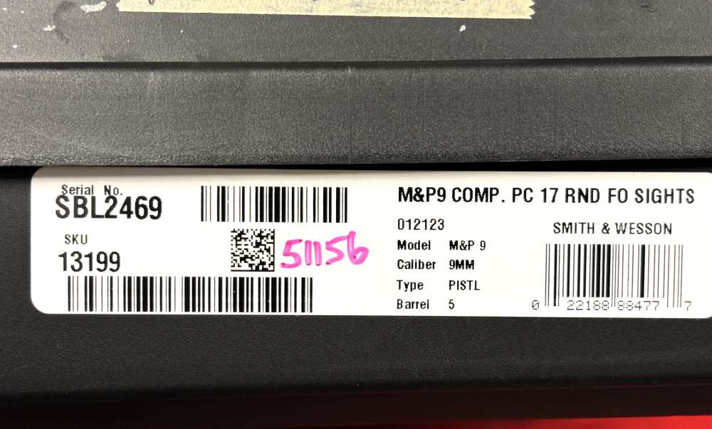 Factory New Smith & Wesson M&P 2.0 Performance Center Competitor 9mm Pistol-img-10
