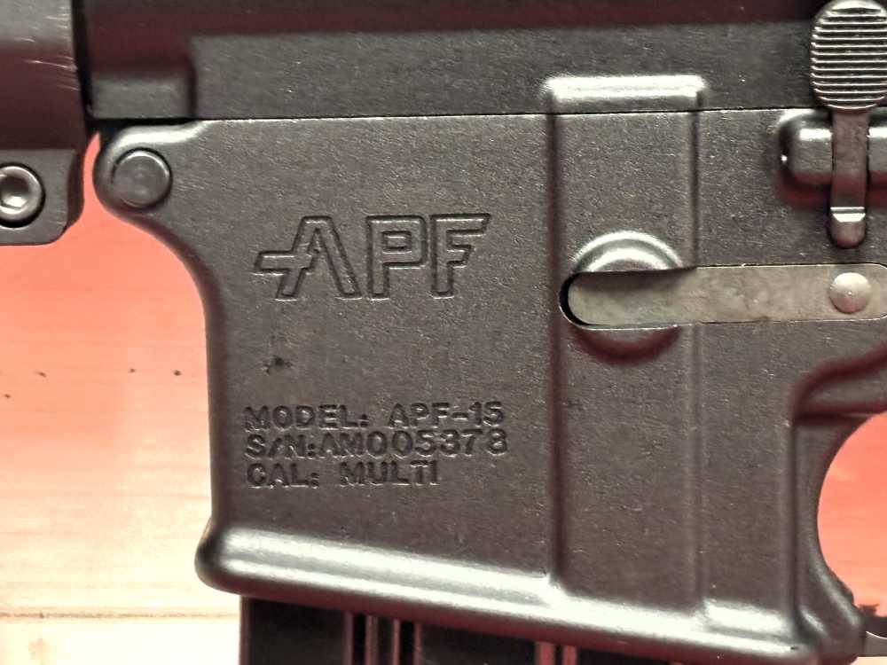 Factory New APF APF-15 Slim Carbine 5.56 NATO 16'' No Reserve!-img-1