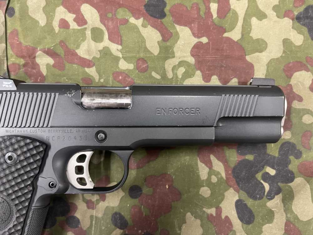 NightHawk Customs Enforcer 1911 Pistol w/ Original Bag Discontinued Classic-img-7