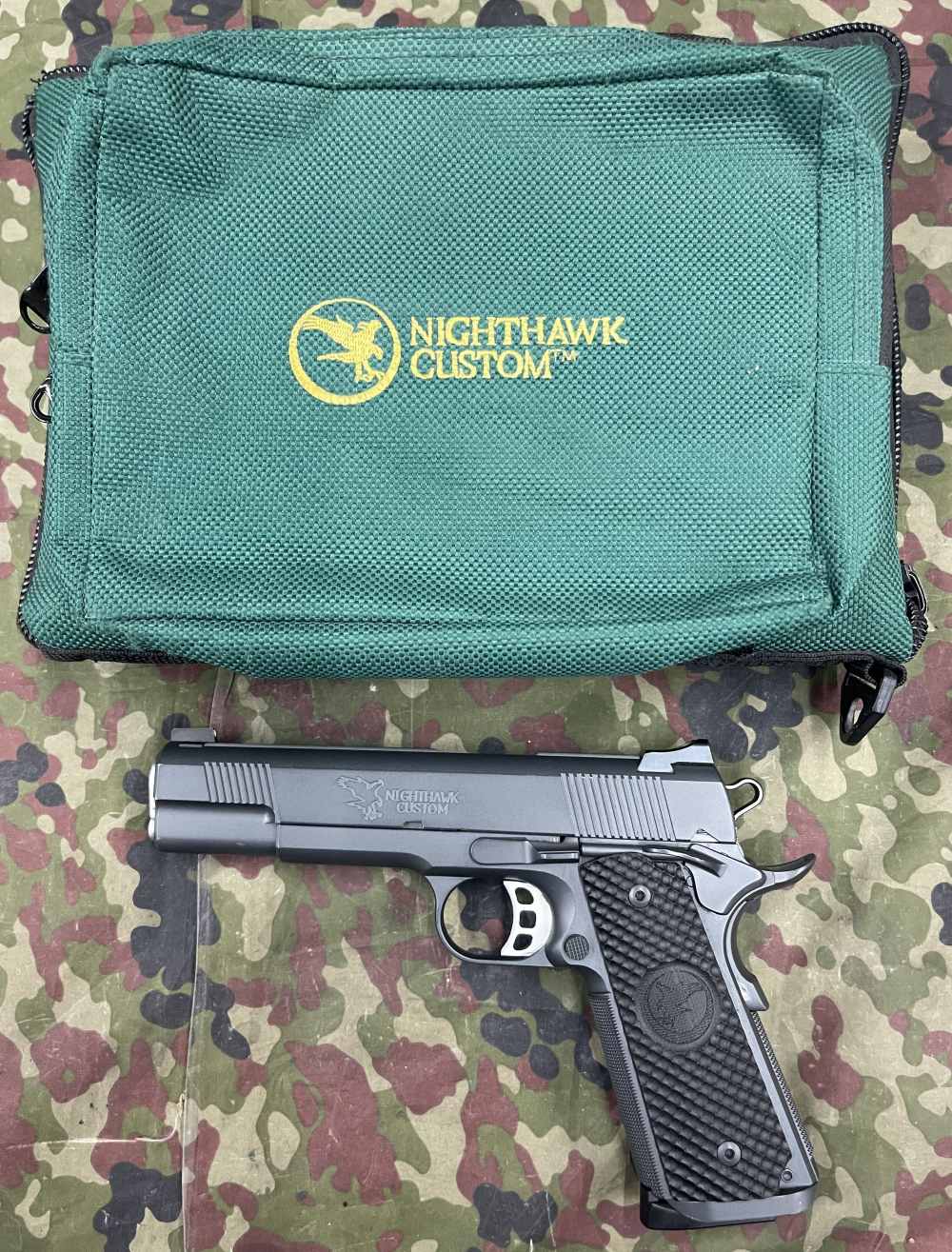 NightHawk Customs Enforcer 1911 Pistol w/ Original Bag Discontinued Classic-img-2