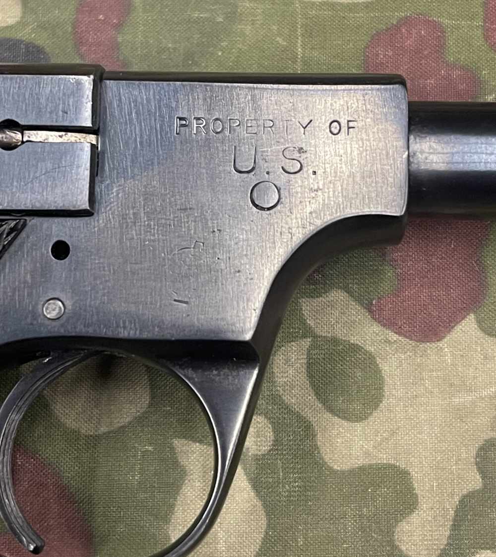 High Sandard Model B US Property Marked Training Competition Pistol 22 LR  -img-2