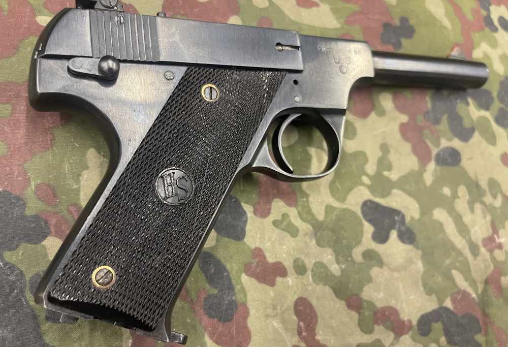 High Sandard Model B US Property Marked Training Competition Pistol 22 LR  -img-8