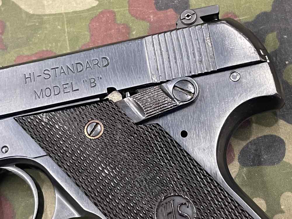 High Sandard Model B US Property Marked Training Competition Pistol 22 LR  -img-13