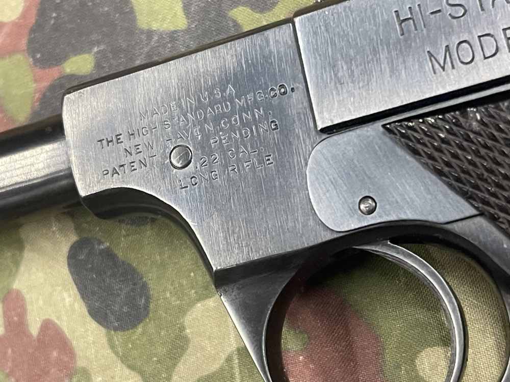 High Sandard Model B US Property Marked Training Competition Pistol 22 LR  -img-10
