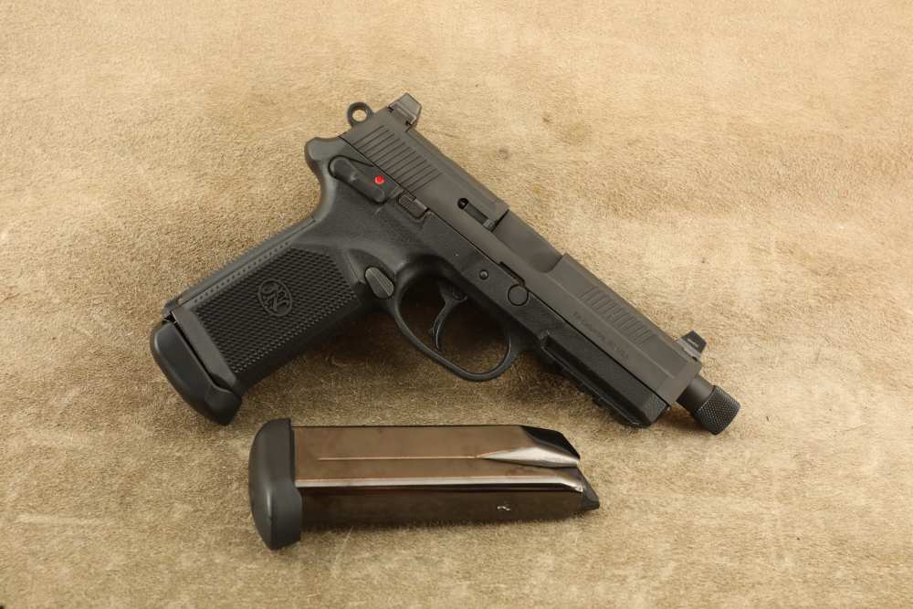 FN America FNX-45 Tactical .45 ACP 5.3" DA/SA Semi-Automatic Pistol-img-3