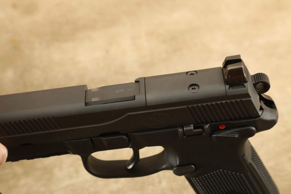 FN America FNX-45 Tactical .45 ACP 5.3" DA/SA Semi-Automatic Pistol-img-15